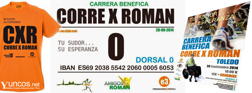CxR - Evento Solidario Corre por ROMAN